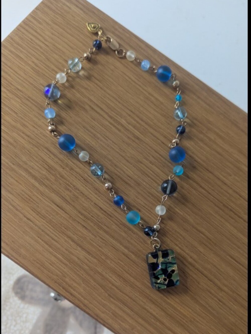 Handmade Cat Eye Murano Necklace